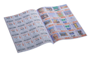 Transpromodruck: Rabatthefte.