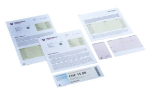 Transaktionsdruck: Rechnungen.