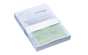 Transaktionsdruck: Rechnungen mit Banderole.