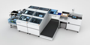 Book Sorting Module BSM with two Filling Stations.