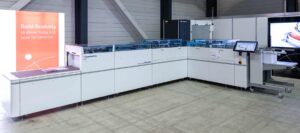 DocuTrim B2+ mit neuem Einzelblattschneider im Einsatz.