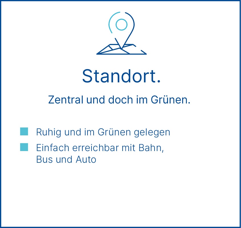 Was wir bieten: Standort