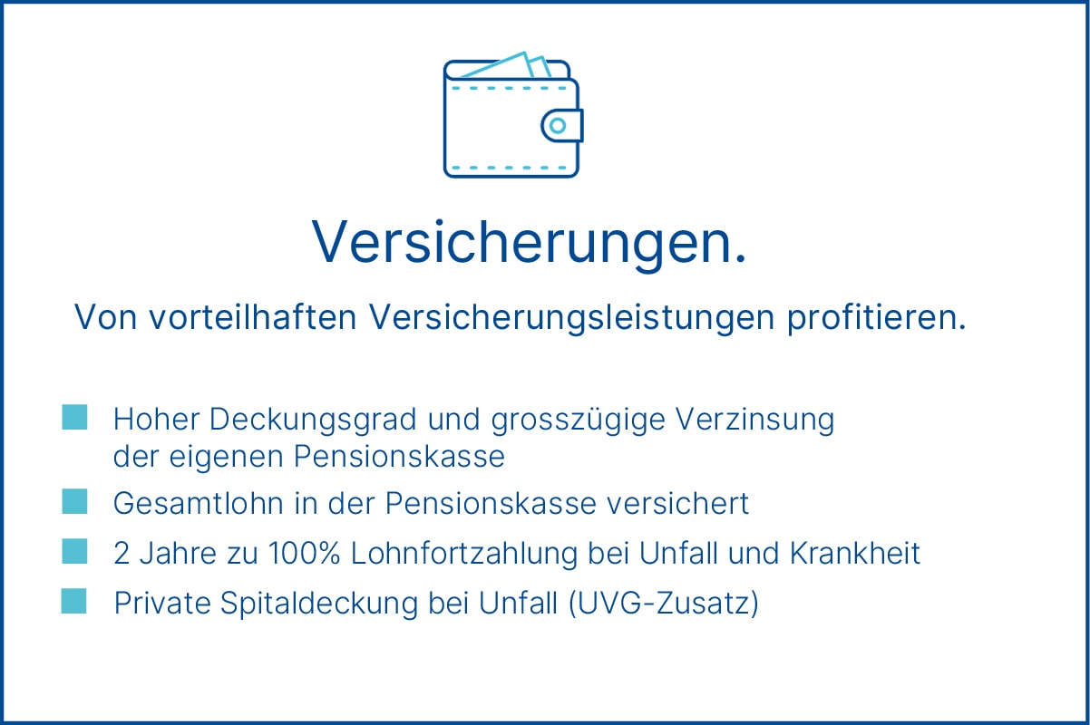 Was wir bieten: Versicherungen