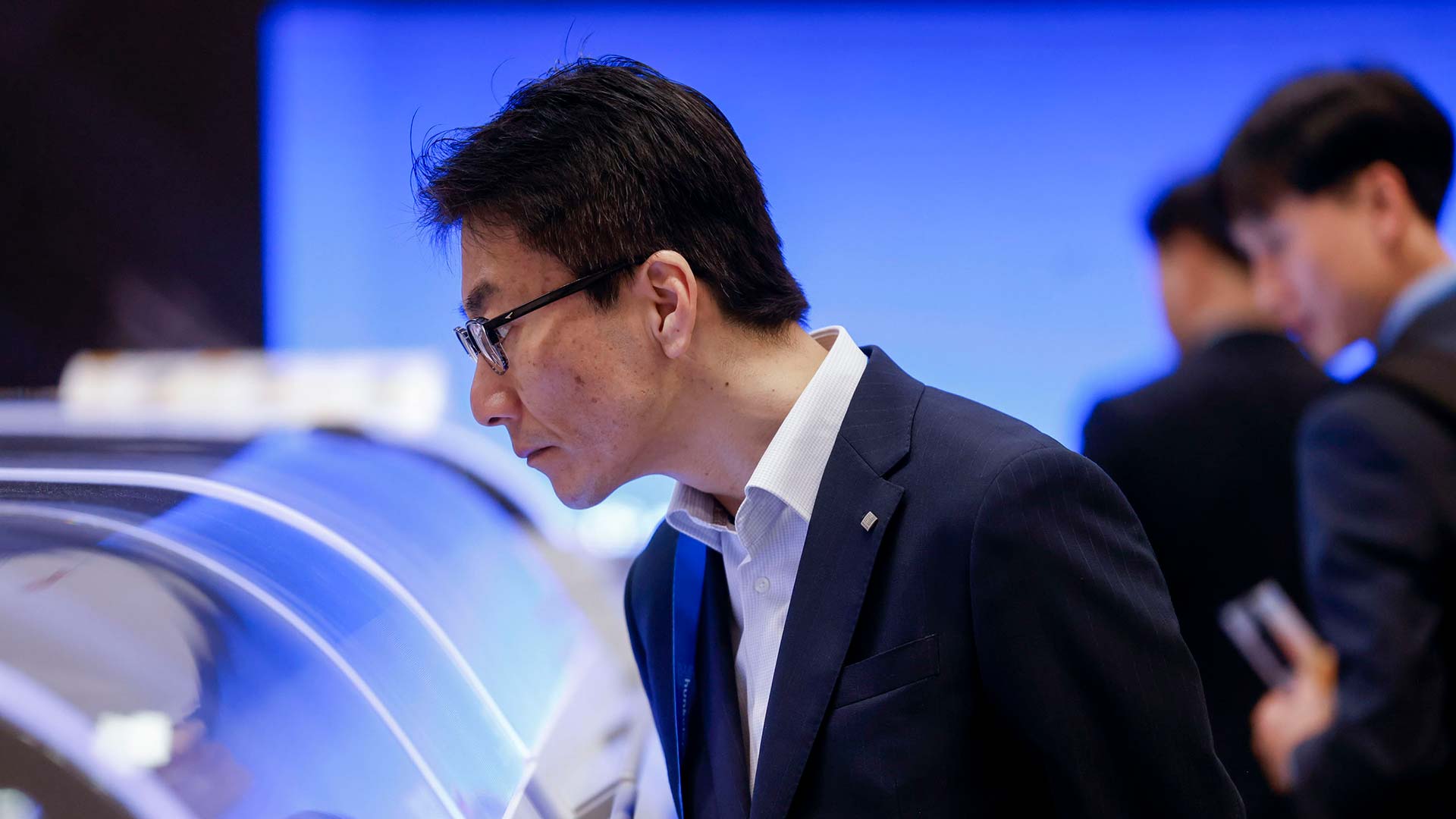 Gen8 EVO blau leuchtend.