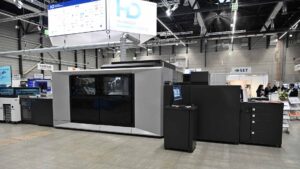 Digitale Bogendruckmaschine Jetfire 50 von Heidelberg.