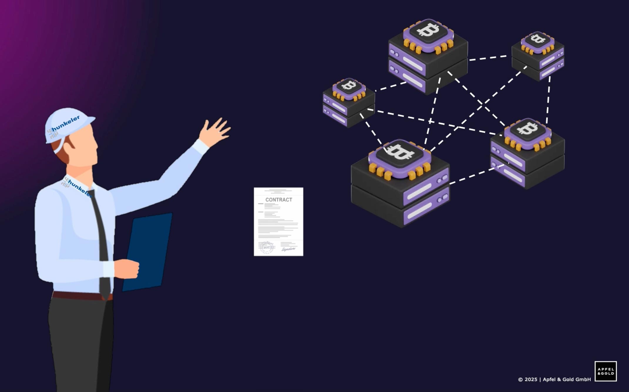 Visual Blockchain Smart Contracts.