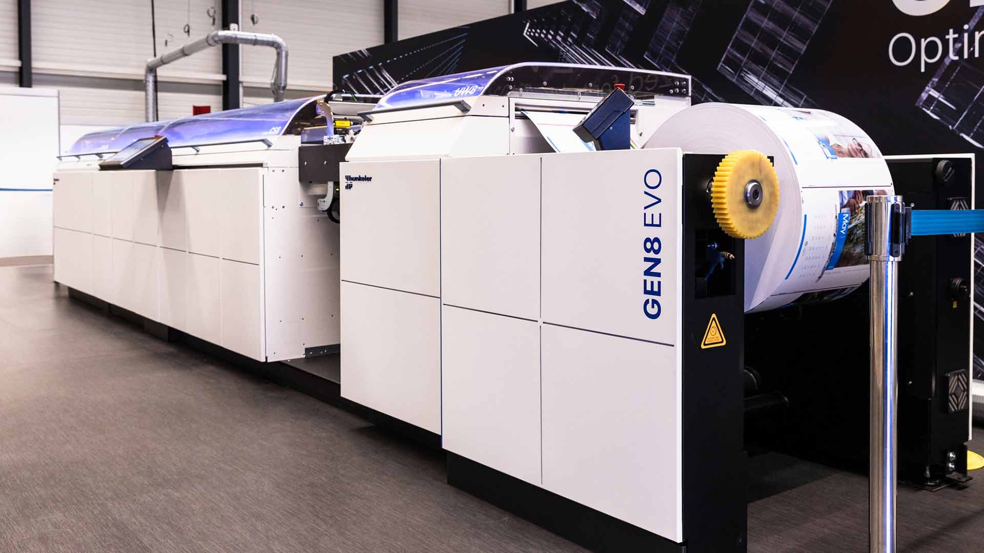 Gen8 EVO Rolle-Stapel Lösung.